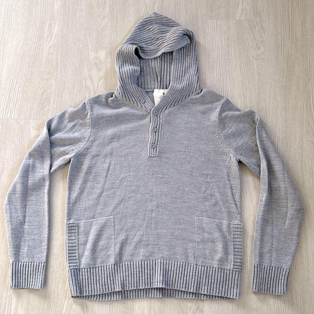 Topman Hooded Sweater with Pockets